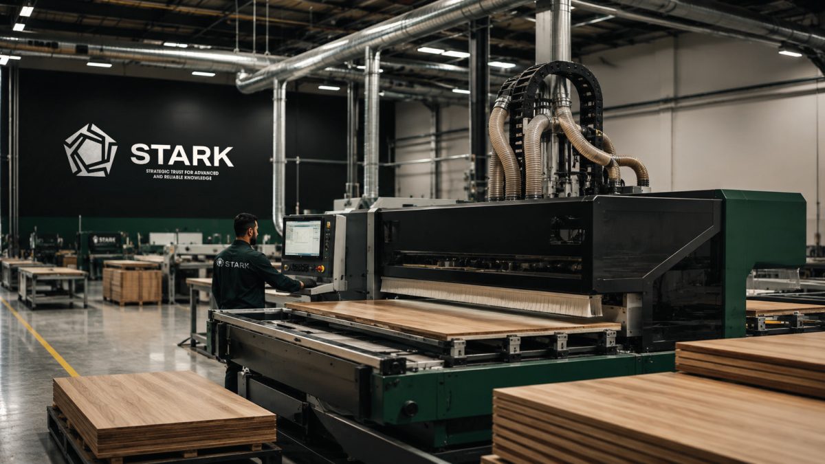 STARK wood manufacturing hall